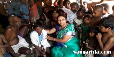 जिला पार्षद ने ली मृतका