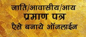 अब आय, जाति और आवासीय प्रमाण पत्र के लिए अंचल कार्यालय के चक्कर नहीं लगाना