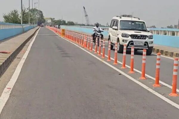 विक्रमशिला सेतु पर लगेगा फ्लेक्सिबल डिवाइडर, जाम और लेन उल्लंघन पर लगेगी रोक